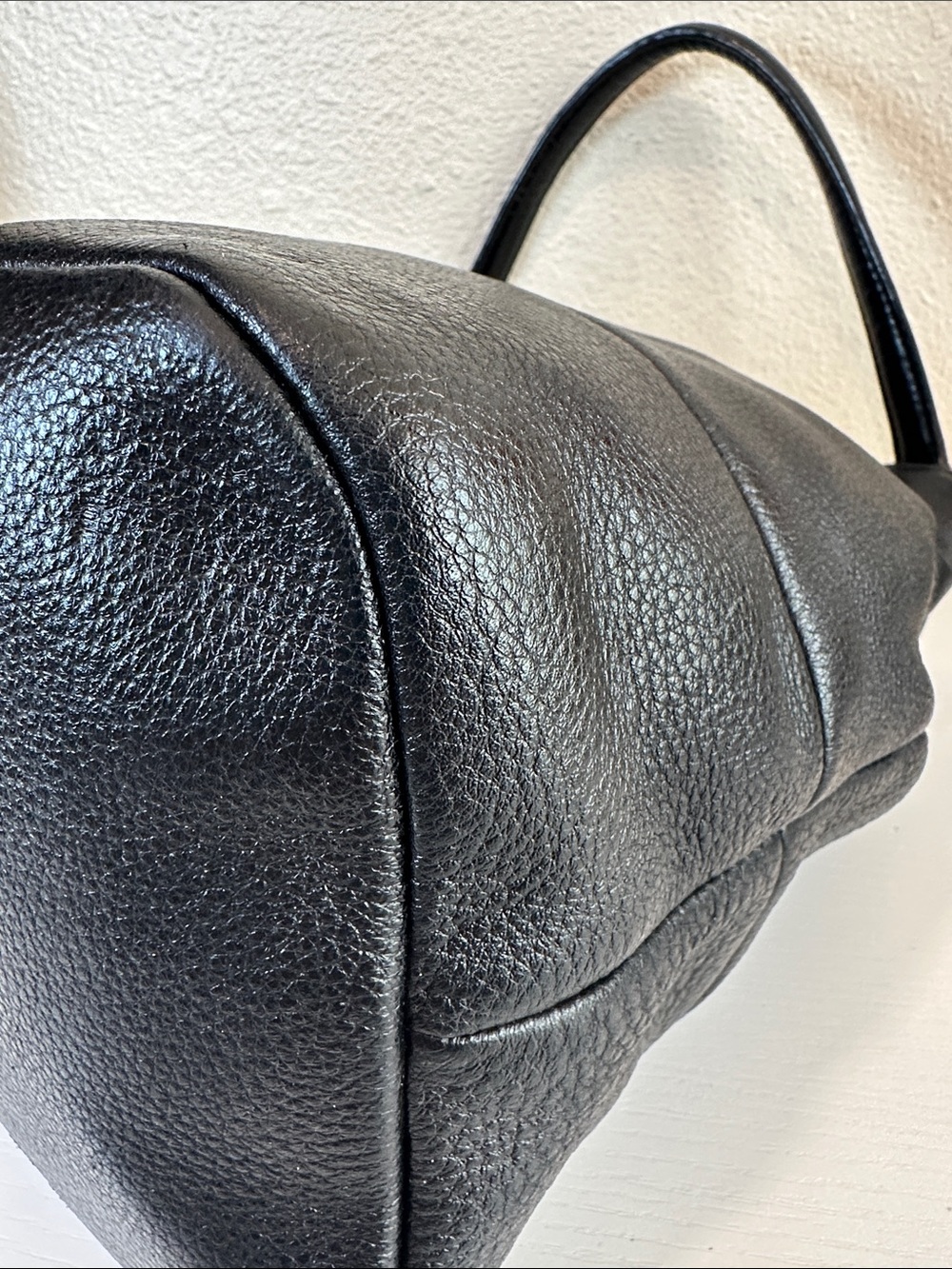 Michael Kors Black Pebbled Leather Shoulder Hobo - Picture 8 of 11